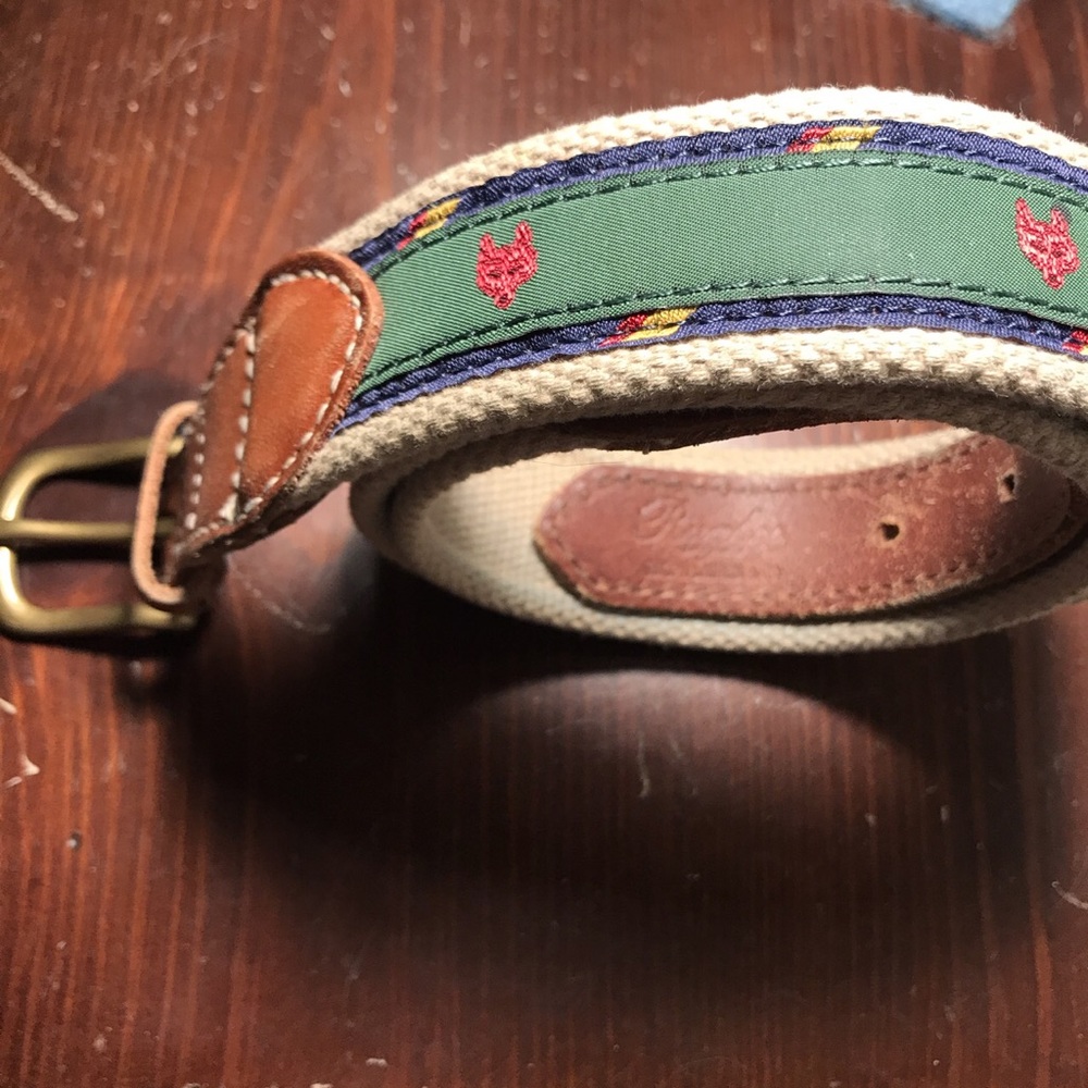 Fox Pattern Belt